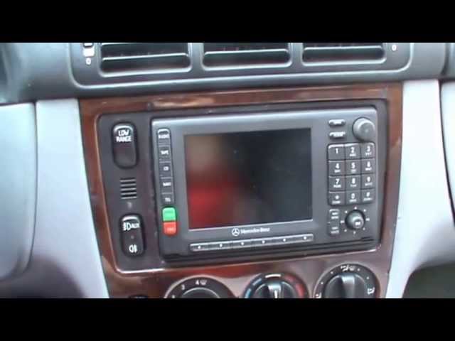 Магнитола команд мерседес w163 купить
