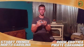 Rock Exotica Pirate Carabiner - TreeStuff.com Customer Stuart French