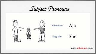 Subject Pronouns in Albanian / Learn Albanian Grammar