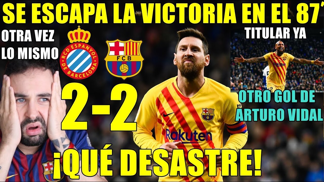 Al Barcelona se le escapa la victoria; empata 1-1 ante Valencia