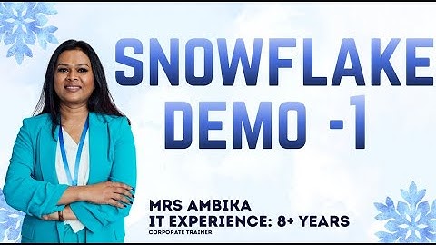 Snowflake Demo 15th October 2025 #snowflake #education #provoketrainings