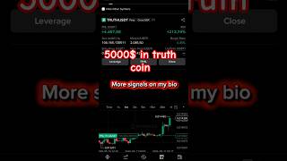 truth coin made 5000$ live proof #trading #blockchain #altcoins #cryptotrading #bitcoin