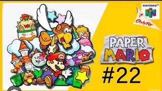Paper mario 64 #22. Resgatamos todos os Yoshis crianças e entramos mas na Floresta