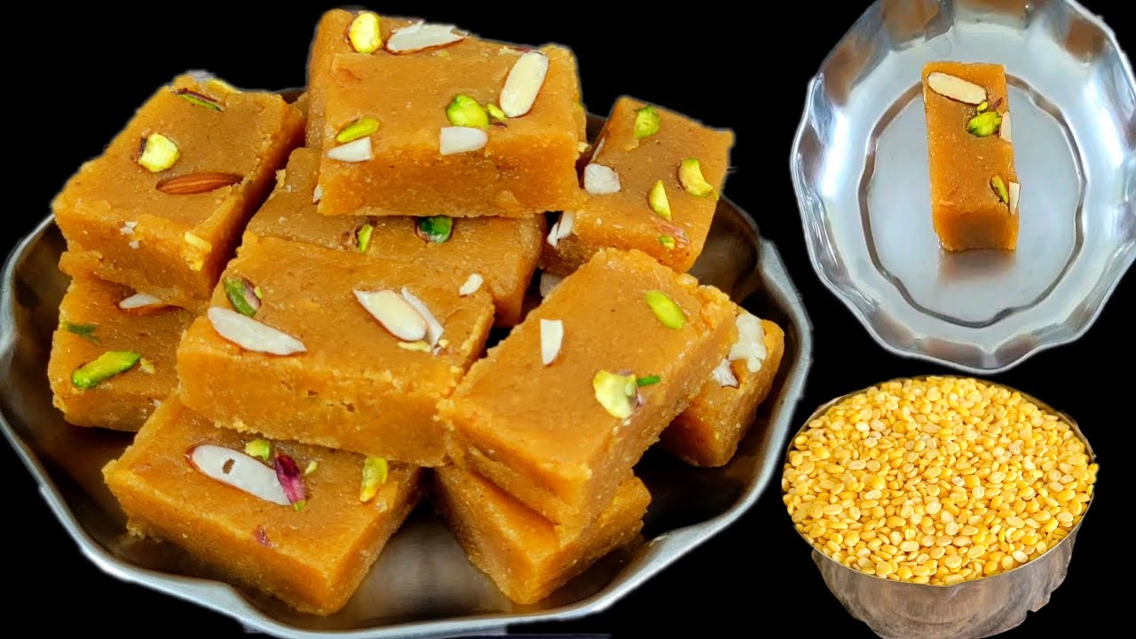 ಒಂದು ಕಪ್ ಹೆಸರು ಬೇಳೆಯಲ್ಲಿ ತುಂಬಾ ರುಚಿಯಾದ ಮತ್ತೆ ತುಂಬ ಸಾಫ್ಟ್ ಆದ ಸ್ವೀಟ್ / Moong dal Halwa/Moong dal Sweet