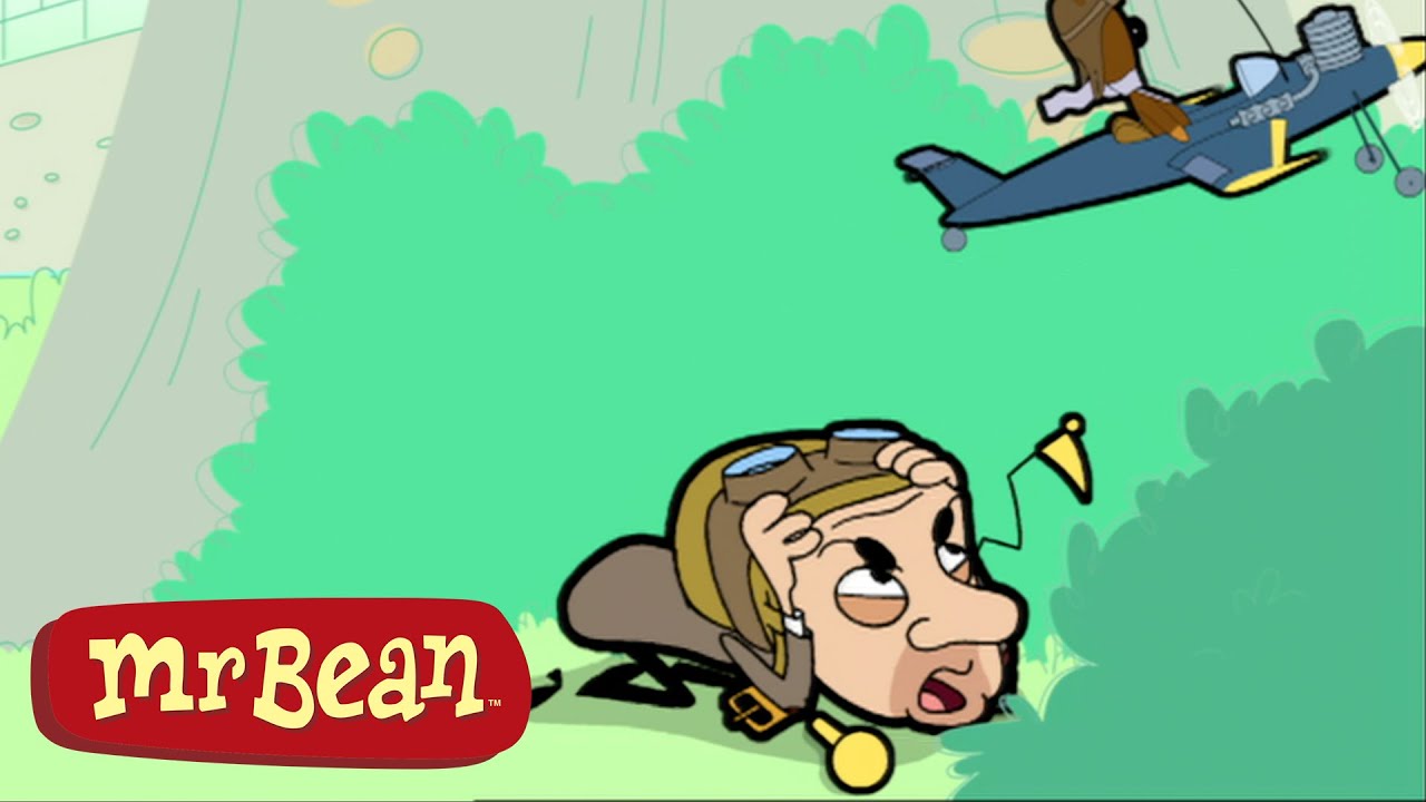 👔🐻 Chocks Away | Mr Bean | Family Fun Cartoons - YouTube