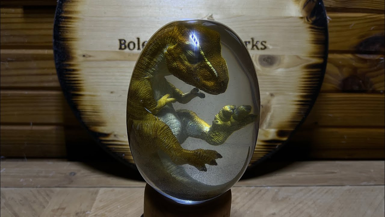 Let’s Make: A Resin Dinosaur Egg - YouTube