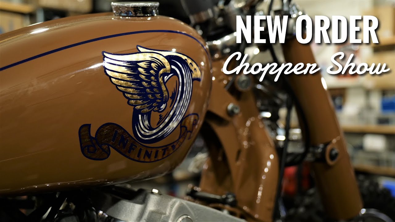 ⑨【NEW ORDER CHOPPER SHOW】外装が戻ってきたので組付け サイン
