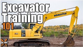 How to Operate an Excavator | Easy way to operate Excavator | excavator operating learning