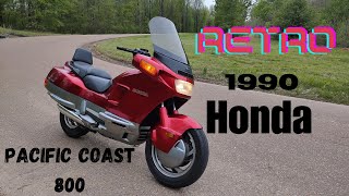 1990 Honda PC Pacific Coast 800 2023 Review. Ep.554