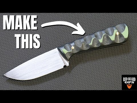 Video: How to make descents on a knife: technique, necessary materials and tools, step-by-step work instructions and expert advice