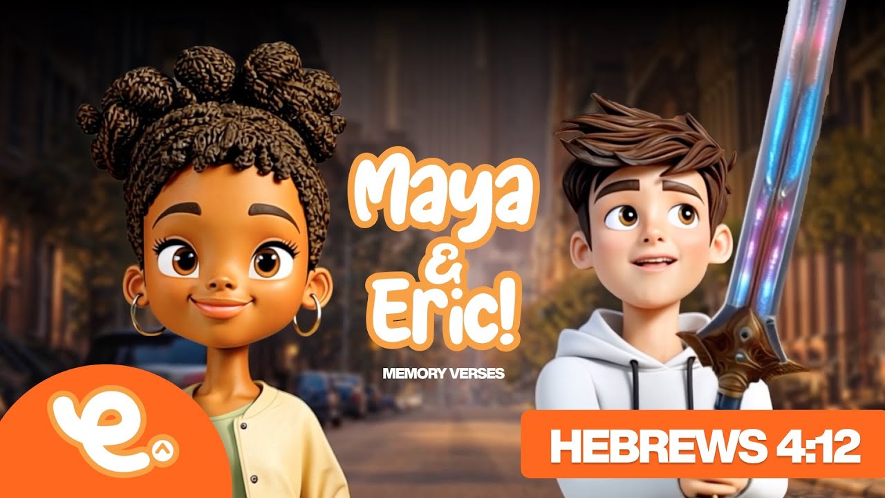 Maya & Eric! | Hebrews 4:12 | Memory Verse
