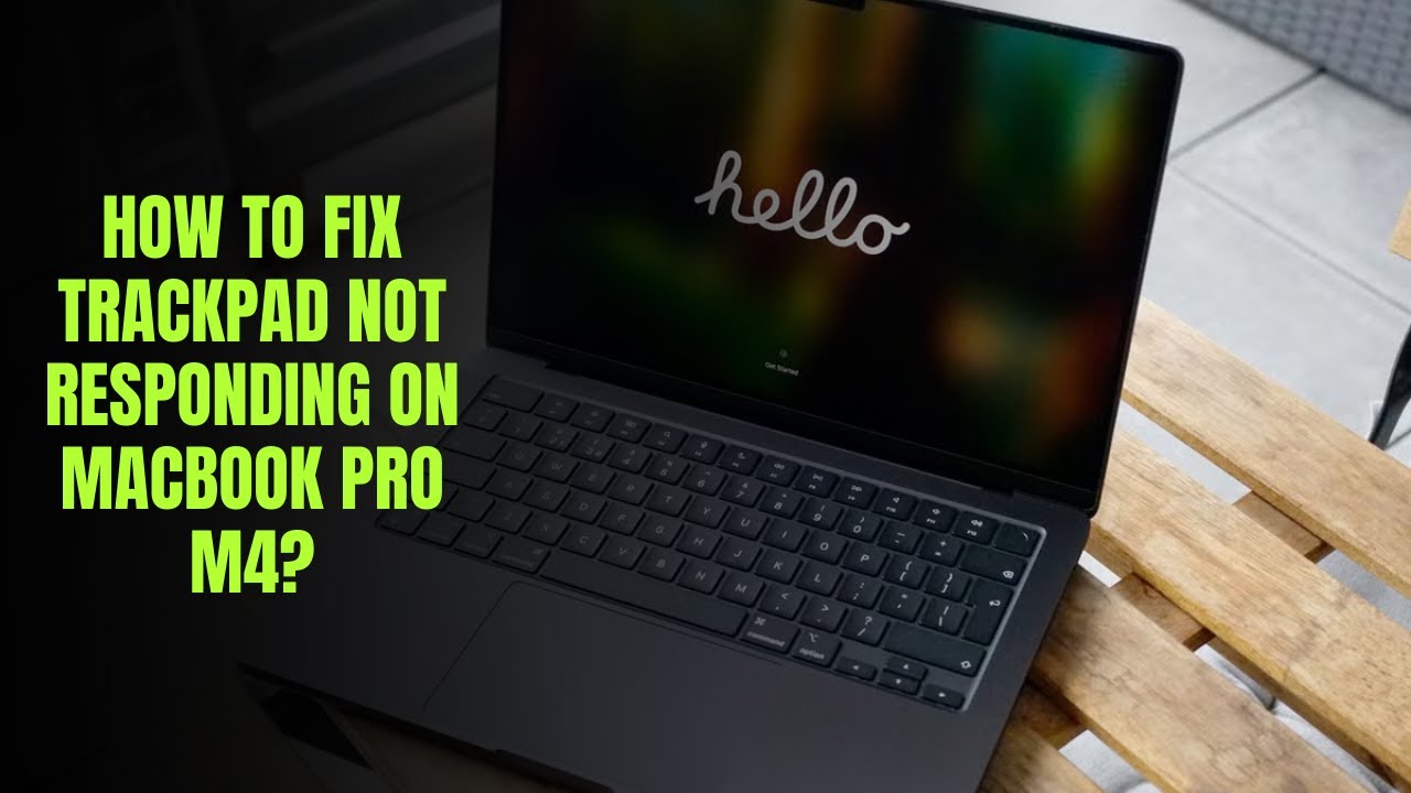 How to fix trackpad not responding on MacBook Pro M4? - YouTube