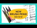 New Brush Pens REVIEW