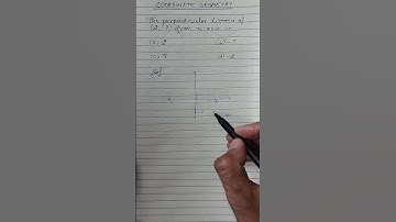 Perpendicular distance from x axis