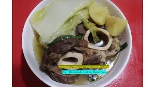 Homemade Bulalo I Beef Shanks Stew