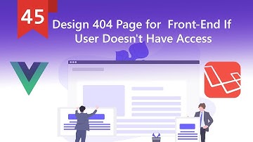 Design 404 Page for  Front-End If User Doesn