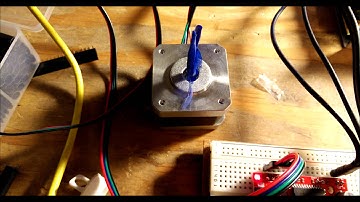 Easydriver - Arduino With Stepper First Moves