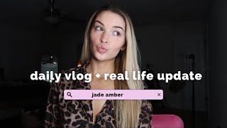 DAILY VLOG   REAL LIFE UPDATE | overwhelmed, shaving my face, mother's day haul, gym, & more!