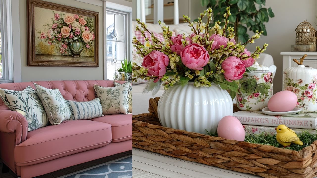 Cottagecore Dreams & Shabby Chic Style | Sweet and Romantic Vintage Pink Grandma Home Decor