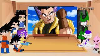 dragon ball reacciona dragon ball heroes y algunos villanos gacha club