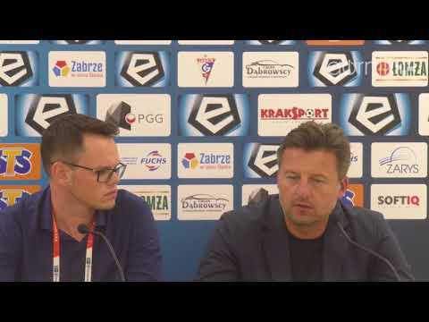 Górnik 1-1 Pogoń Szczecin. Konferencja prasowa: Kosta Runjaić (31.08.2018)