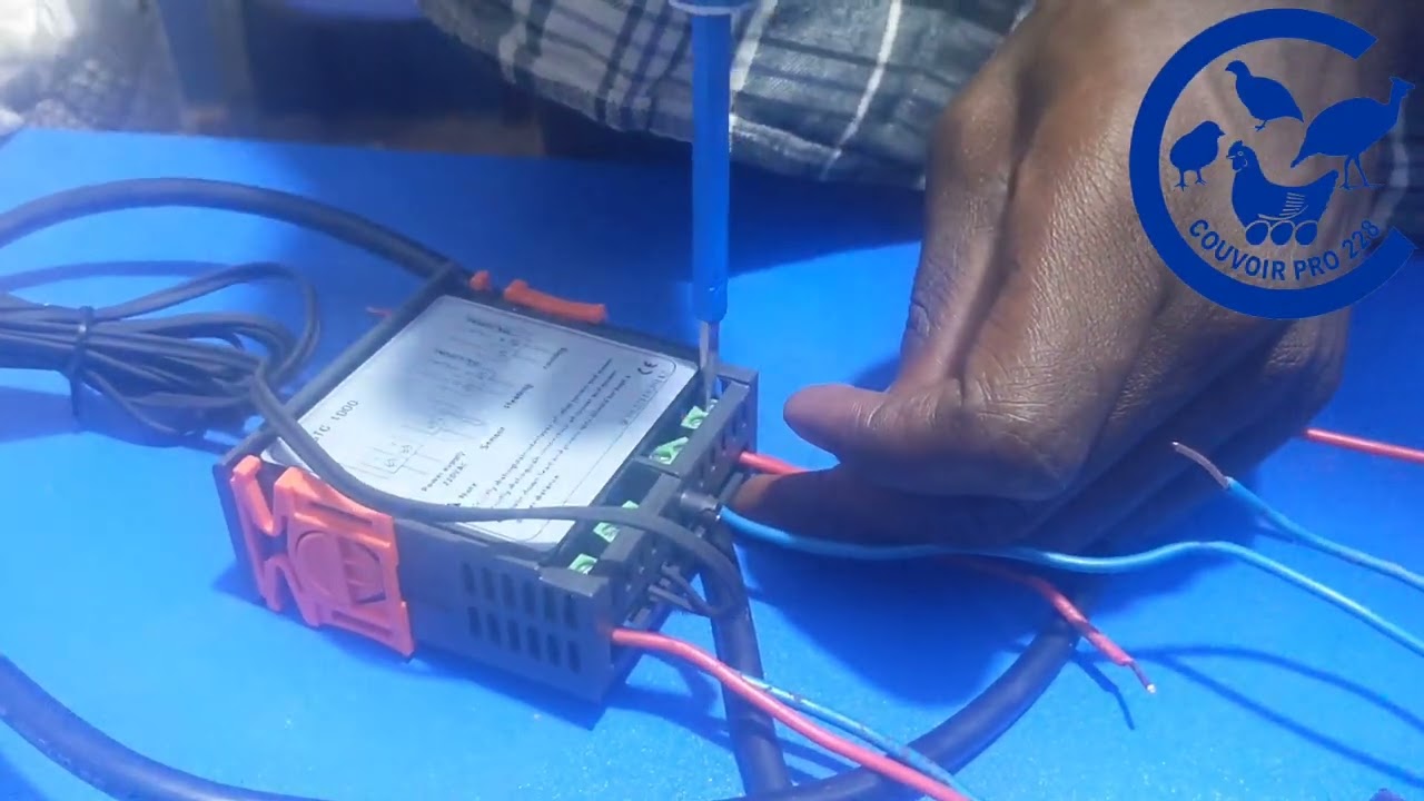 Installation du thermostat STC 1000