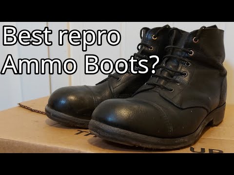 William Lennon Ammo Boots - Repro Review - YouTube