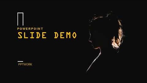 Yellow business magazine Report PowerPoint template