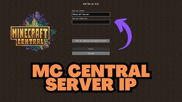MC Central Server IP Address 2025