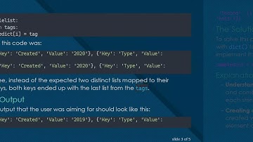 How to Properly Iterate Through a List to Create Key-Value Pairs in Python