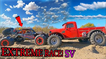 Monster RC Truck vs Buggy – Extreme Desert Race SV♥️😇