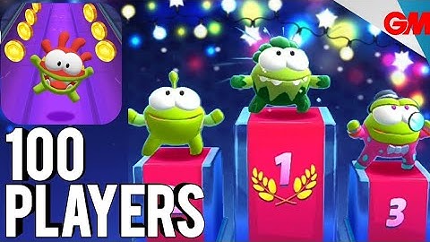 Om Nom: Run (by ZeptoLab) Android / iOS - Multiplayer Racing Gameplay Part 4 (1ST PLACE)