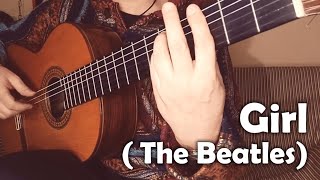 PDF Sample Girl - The Beatles guitar cover guitar tab & chords by Eugen Sedko.