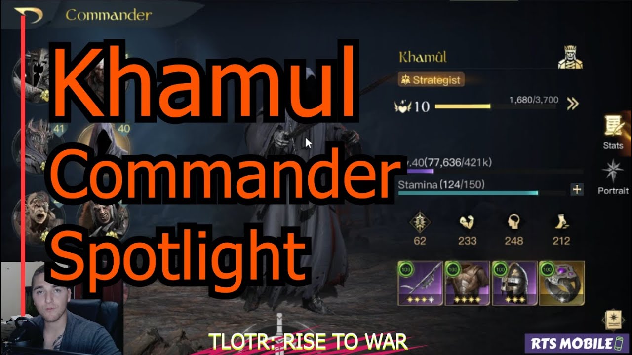 Khamul Commander Spotlight The Lord of the Rings Rise to War YouTube