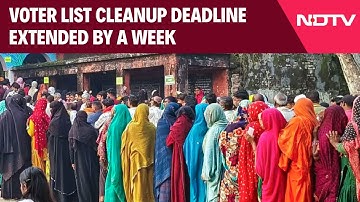 SIR Deadline News | Voter List Cleanup Deadline Extended By A Week, Final List Out On Feb 14