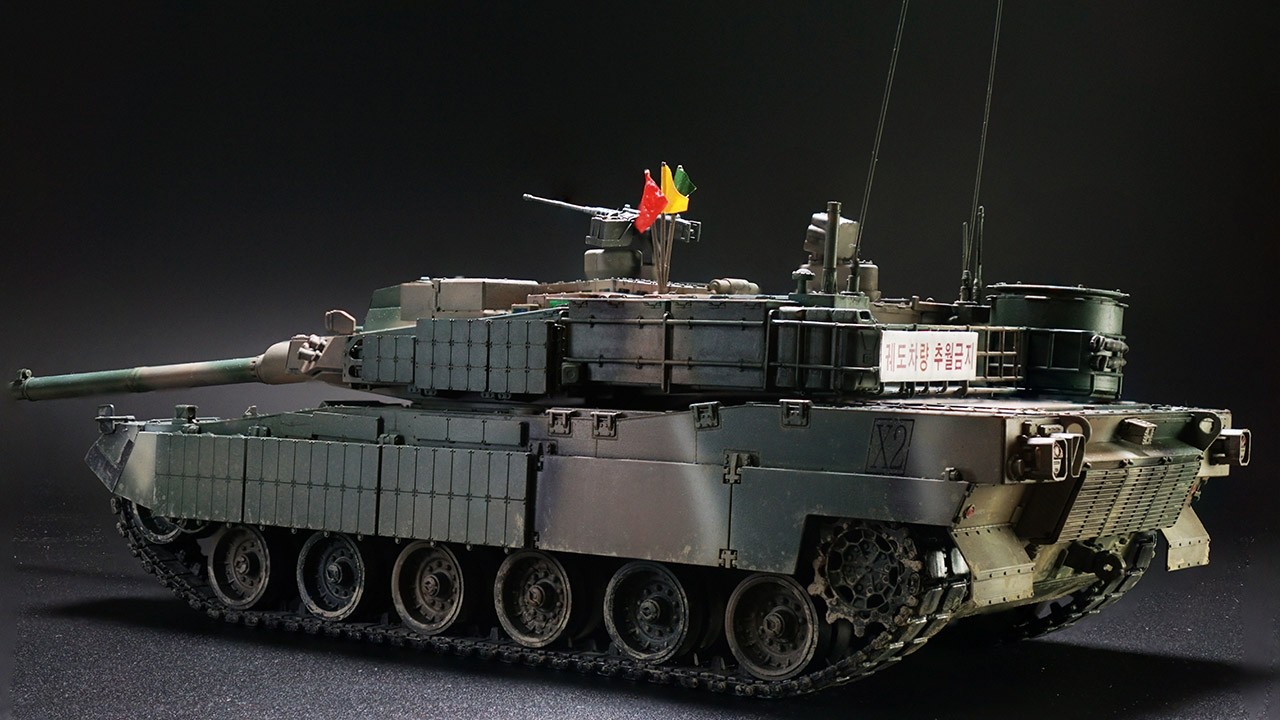 Academy 1:35 K2 Black Panther Full Build | Painting & Weathering