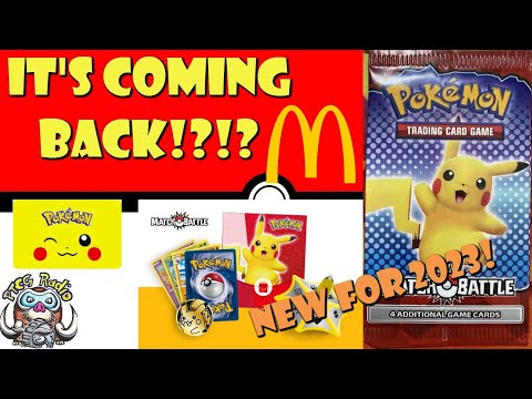 Pokémon Cards are Coming Back to McDonald's!? THIS MONTH! (BIG Pokemon TCG News)