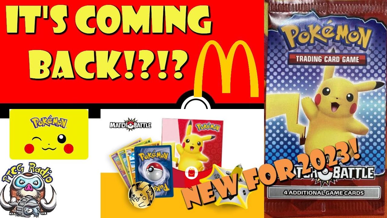 Finalmente a PROMO do McDonald's com Pokémon! + Spoilers