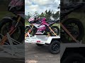Reboque de moto está pronto #moto