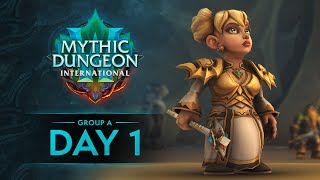 Mythic Dungeon International 2024 | Group A | Day 1