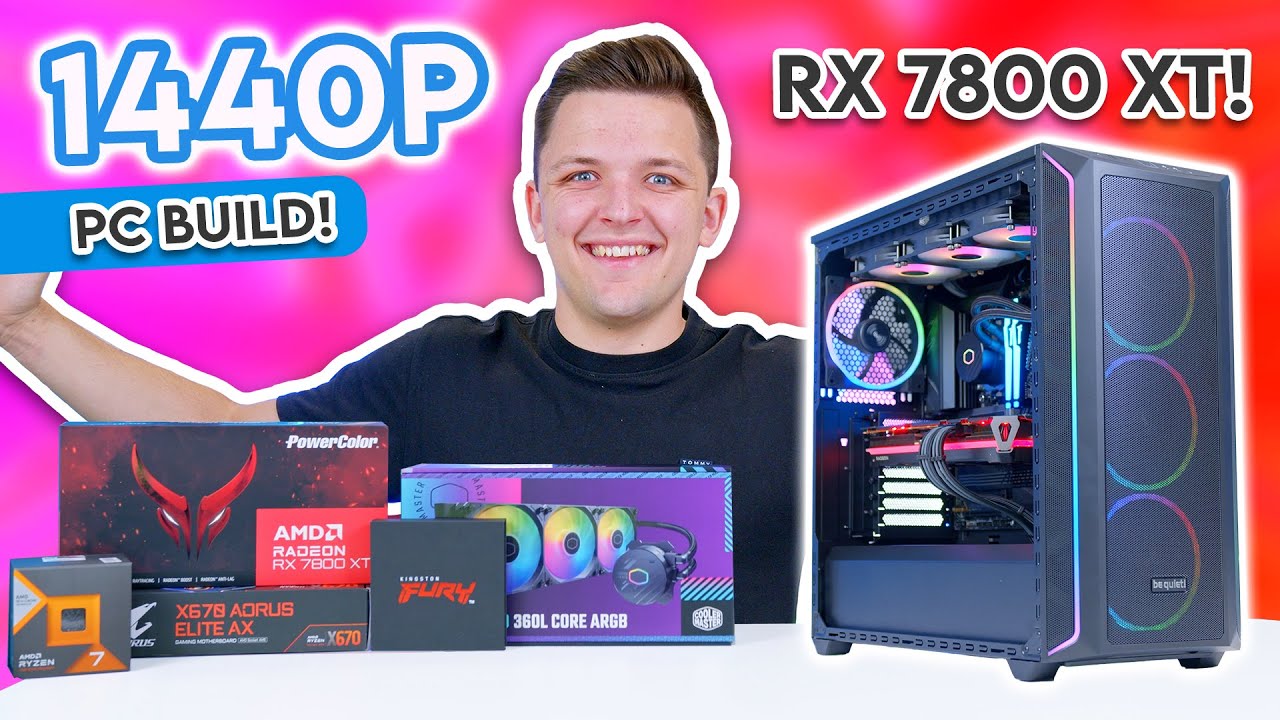 Best RX 7800 XT Gaming PC Build 2023! 👀 [Testing AMD's Latest $499 GPU in  15+ Titles] 