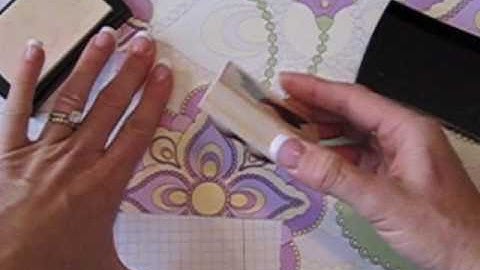 Heat Emboss with Iridescent Ice Embossing Powder and the Buttefly Accent Stamp