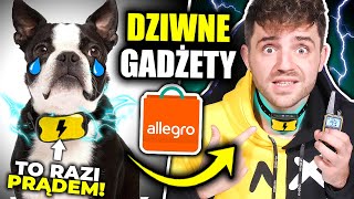 Testuje DZIWNE GADŻETY z ALLEGRO! *obroża elektryczna*