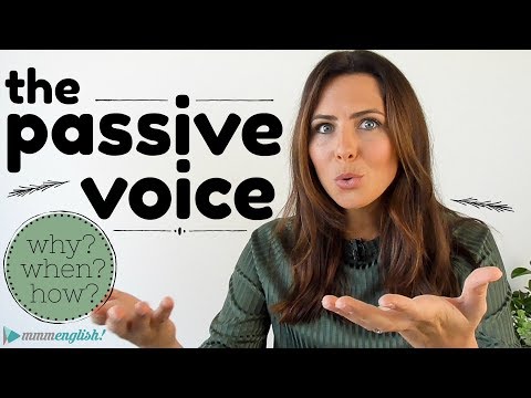 How to use the Passive Voice 😅 English Grammar Lesson