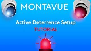 Montavue Active Deterrence Setup Tutorial
