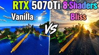Minecraft on RTX 5070 Ti Looks Insane | 8 Shaders Tested