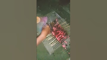 Thumbnail of Bakar sate alat seadanya#shorts