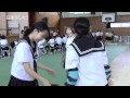 南郷中学校で福祉体験学習（宮崎県日南市）