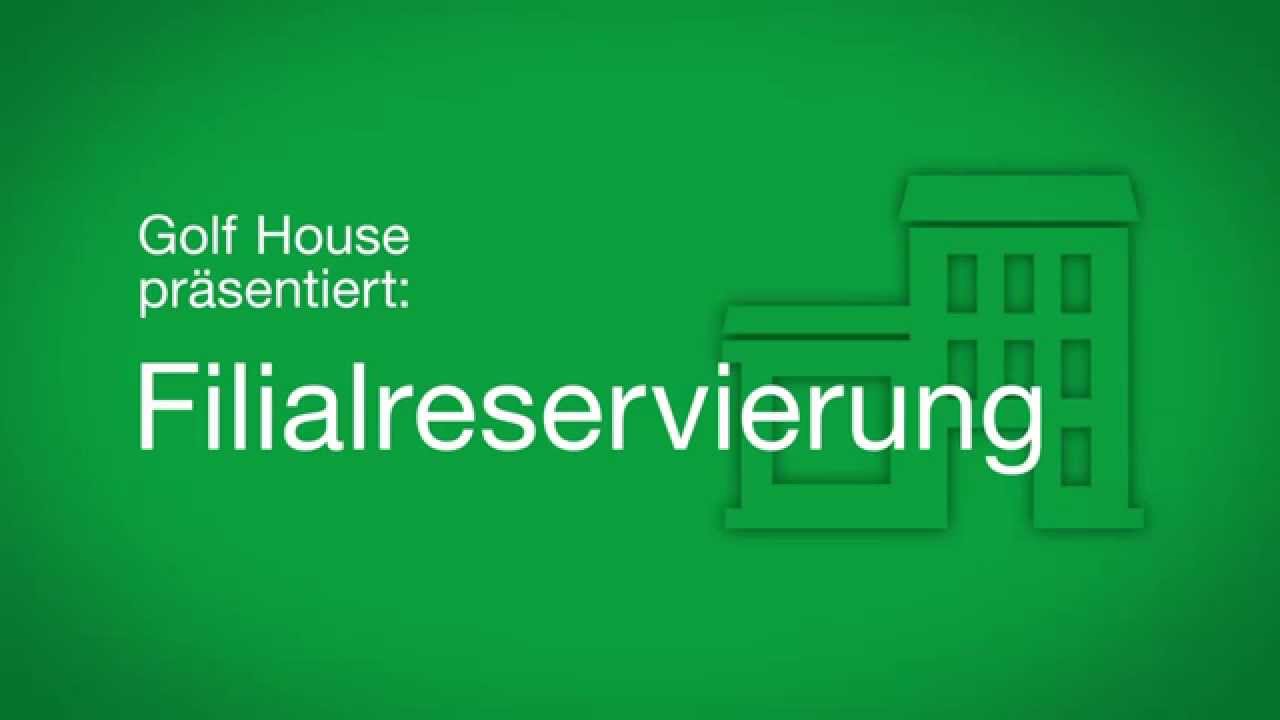 Golf House Filialreservierung