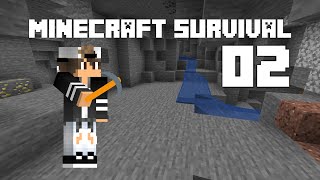 Minecraft Sinh tồn - Tập 2: Sẵn sàng làm thợ mỏ ⛏️